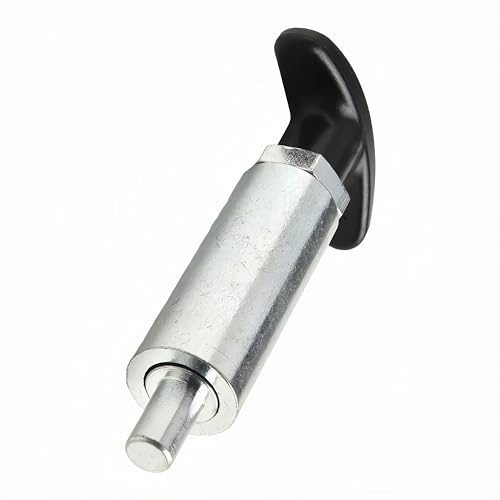 Handle Locking Spring Loaded Pull Pin /Pop Pin Shank,Steel Tire Carrier Pin Handle Knob Round Nut (2Pack, 5/8" Diameter) 2Pack