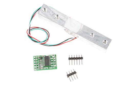 NOYITO 1kg 5kg 10kg 20kg Load Cell and HX711 Combo Pack Kit - Load Cell Amplifier ADC Weight Sensor (10kg+HX711) 10kg+HX711