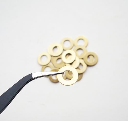 20 Pcs Knife Pivot Pin Bearings Washer Shim Gasket (0.6x10x5.2mm)