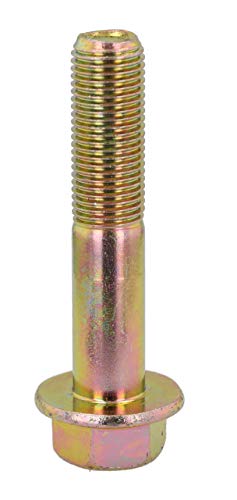 (25pcs) BelMetric M12X1.25X60mm JIS Hex Head Flange Bolt 17mm Wrench, Class 10.9 Yellow Zinc for Automobile, Motorcycle, and Mechanical Applications BF12X1.25X60PYLW M12X1.25X60mm (25pcs)