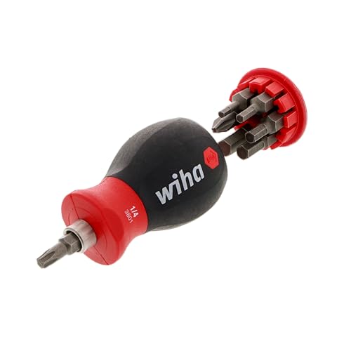 Wiha 91801 14 Piece Stubby Bike Repair Multi-Driver