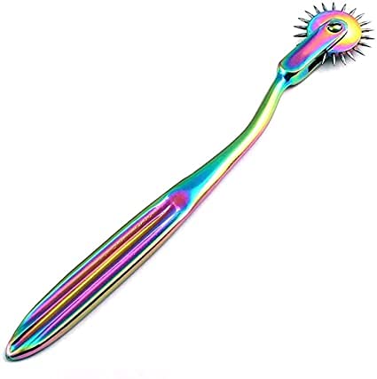Wartenberg Neuro Pinwheel Stainless Steel 1 Head Diagnostic Instrument Pin Wheel - Multi Color Rainbow