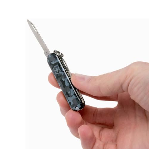 Victorinox Classic SD Swiss Army Knife, 7 Functions, Navy Camouflage