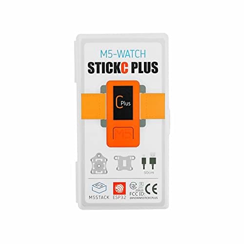M5Stack Official M5StickC PLUS2 ESP32-PICO-V3-02 Mini IoT Development Kit 1.14-inch TFT Screen IoT Controller for UIFlow (M5StickC Plus with Access)
