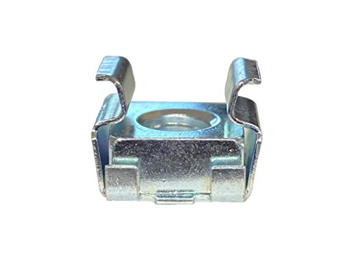 M6 Zinc Cage Nuts 100 Pack USA Made