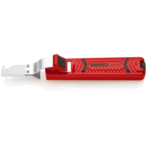KNIPEX 1620165SB Cable Stripper, 8 to 28mm, 9 In