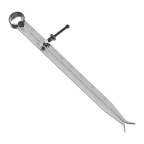  [AUSTRALIA] - HARFINGTON Spring Joint Caliper 16 inch / 400mm Adjustable Spring Inside Caliper with Solid Nut for Wood Turning Lathe Work