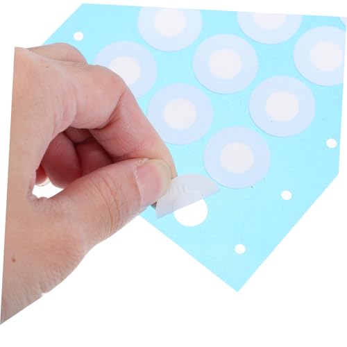 GANAZONO 48pcs Breathable Film Bottle Cap Sealing Stickers Eptfe Filter Paper Stickers for Water Bottle Caps