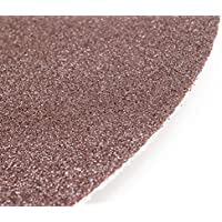 Benchmark Abrasives 8" Premium Aluminum Oxide No Hole PSA Discs, Self Adhesive Random Orbital Sander Discs for Sanding Polishing on Metal Wood Fiberglass (10 Pack) - 40 Grit
