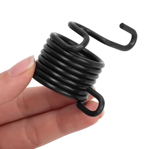 Swpeet 7Pcs Carbon Steel Heavy Duty Smoothing Pneumatic Air Rivet Hammer Tools Kit with Spring，Air Hammer Rivet Bit Set Tools Kit for Hollow Solid Half-Hollow Rivet
