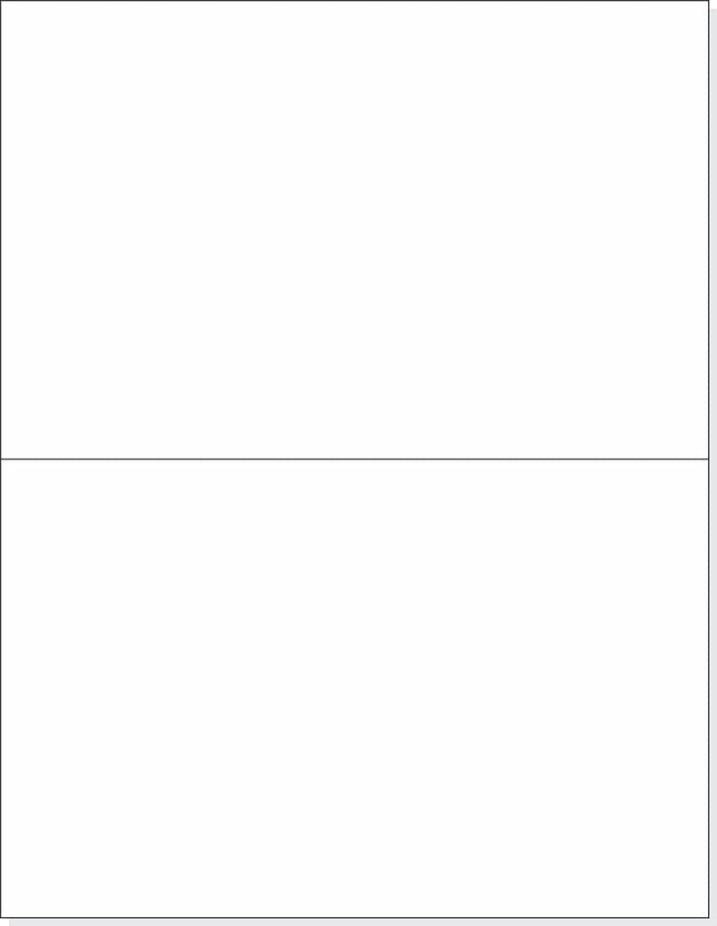  [AUSTRALIA] - NextDayLabels Half Sheet Shipping Labels 5.5" x 8.5" – Printable Blank Labels for Laser & Inkjet Printers, White Self-Adhesive Stickers, 2 Per Page for Ship, FBA, UPS & FedEx, Made in USA, 25 Pack 25 Sheets