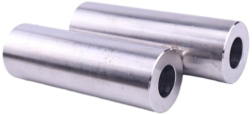 2PCS 58604 Seamless Spacer, ID 1/2'' x OD 1'' x L 3'', Zinc