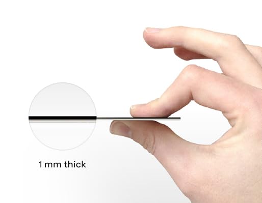  [AUSTRALIA] - One For All HDTV Indoor Antenna for 1080P 4K Free TV Channels, 30 Miles Reception Range, 10ft Coax Cable Included, Thin Dual Color Design White/Black (15520) 15520