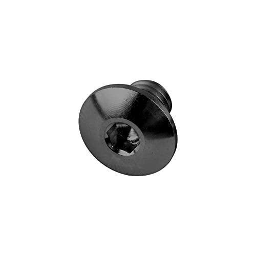 Titanium M5 Bolt Screws Accessory 4 Pack (Black) Black