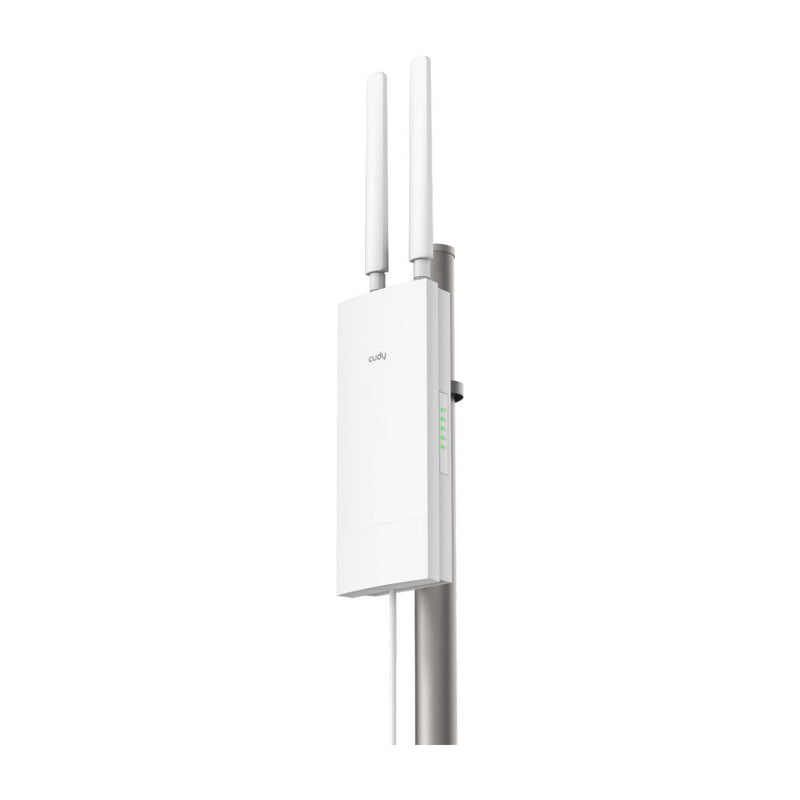 Cudy Outdoor AC1200 Gigabit Wireless Access Point, Outdoor WiFi Extender, IP65 Water Proof, Gigabit RJ45, Beamforming, MU-MIMO, PoE Adapter Included, AP1300-Outdoor