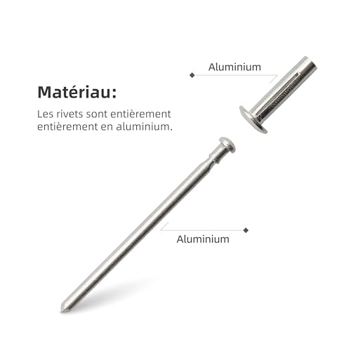 50Pcs Trifold Aluminum Exploding Blind Rivets, 3/16"x45/64" Large Head 5/8" 3/16"x45/64" Large Head 5/8" All Black
