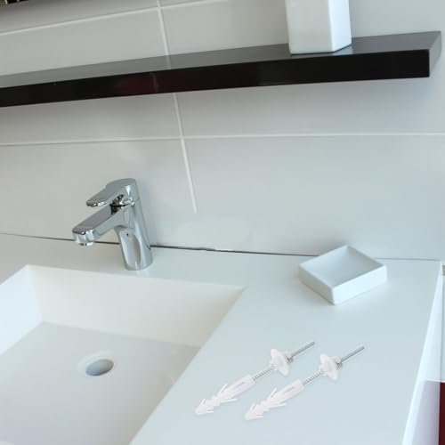 COHEALI Wash Basin Fixing Bolts, Wall Mounted Sink Installation Kit, 1 Set