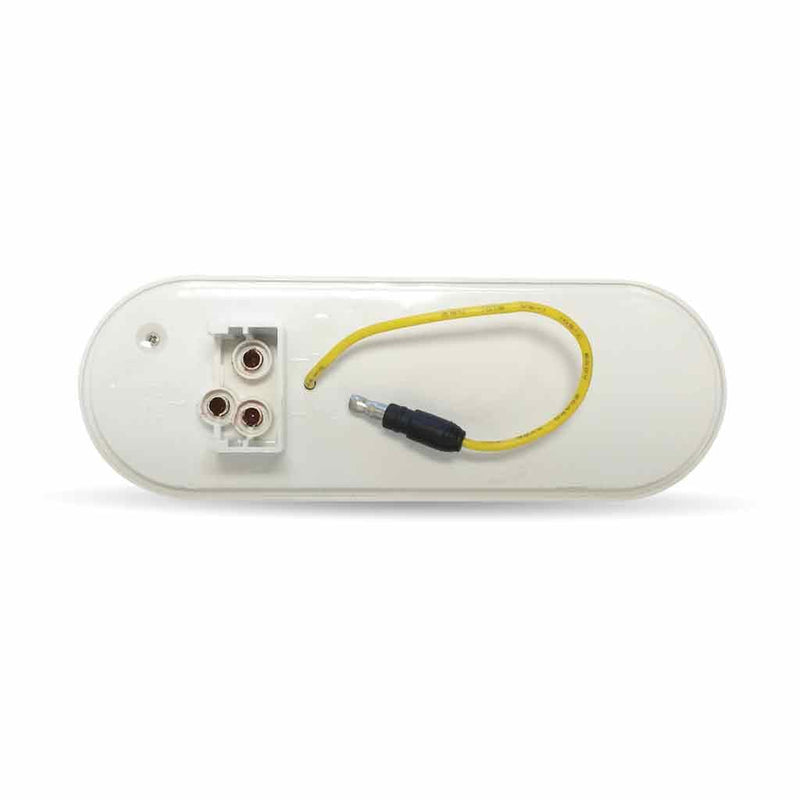 Dual Function Oval Red Stop, Turn & Tail and White Back-up LED Light