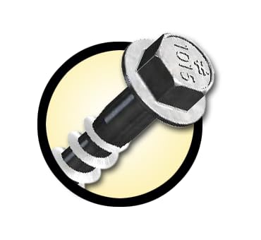 Simpson Strong-Tie SD9212R100-R - #9 x 2-1/2 Inch Strong Drive SD Connector Screws - 1/4 Inch Hex Head, Galvanized Coating, Hex Bit Included, for Construction, Home Improvement (Box of 100) Pack of 1