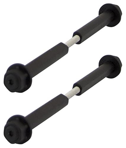 OZCO 2 Pcs OWT Timber Bolts 1/2" x 6–8" | Adjustable Structural Wood Bolts for Pergola, Deck, Beam and Outdoor Wood Structures | Powder-Coated Steel Hardware 1/2" x 6"-8" 2 Pack