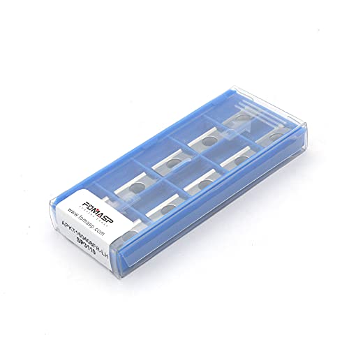 Carbide Inserts for Aluminum APKT160408FR for Milling Cutting Aluminum Inserts 10 PCS