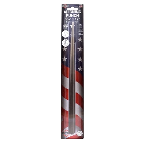 Mayhew Select 44202 5/16-by-12-Inch Line Up Punch 5/16" x 12"