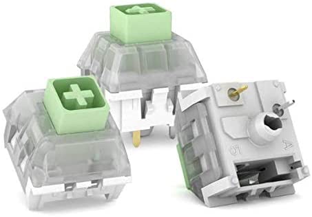 Ranked Kailh Box Key Switches for Mechanical Gaming Keyboards | Plate Mounted (Kailh Box Jade, 65 Pcs) Kailh Box Jade