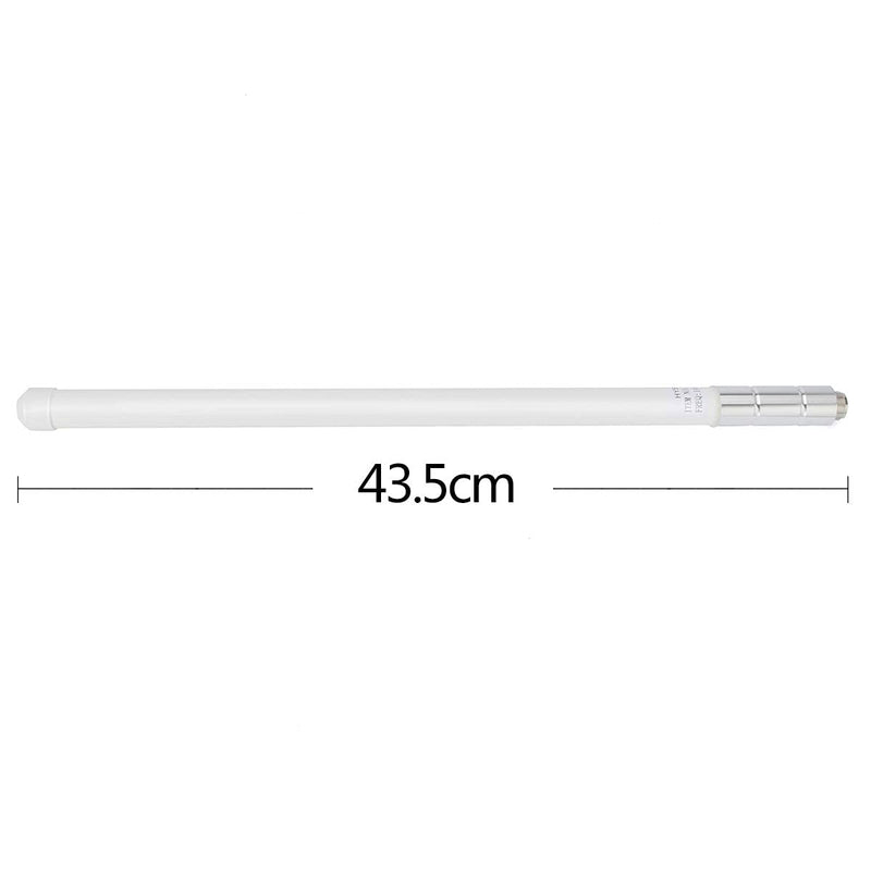 VHF Fiberglass Ham Radio Antenna, 17” 136-174mhz Base Antenna SO239 Connector for Mobile Transceiver Device Repeater, Scanners, Marine VHF Radios
