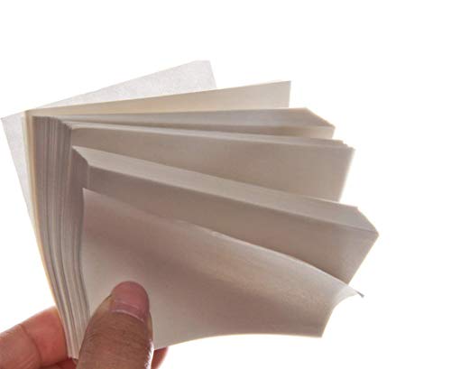Weighing Paper 1000pcs, 4" x 4" Laboratory Sample Weighing Paper 4 x 4 Inch -1000pcs