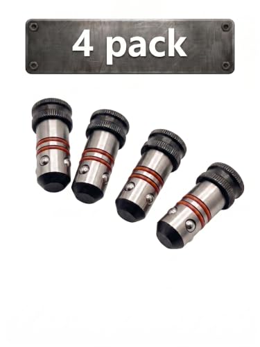 Teche 5/8" Quick-Release Ball Lock Pins for Modular Welding Fixture Tables (4-Pack)