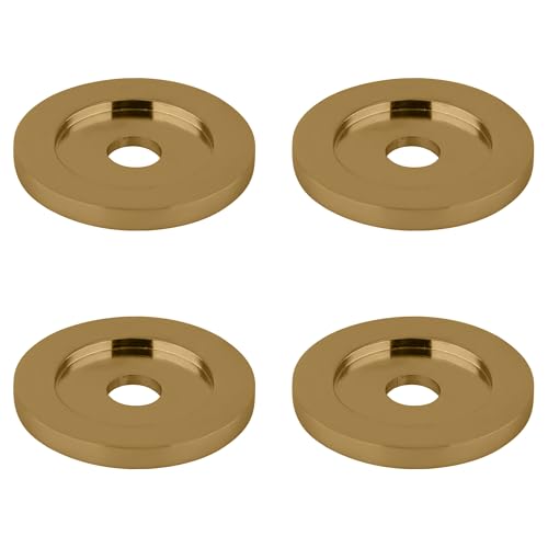 CRL Gold Plated Replacement Washers for Back-To Back Solid Pull Handles - Set