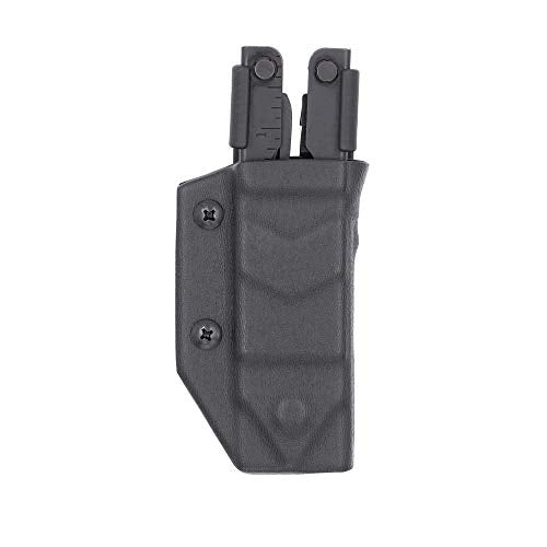 Clip & Carry Kydex Multitool Sheath for Gerber MP600 ~Fits bluntnose & needlenose Models~ Made in USA (Multi-Tool not Included) Multi Tool Holder Holster Black