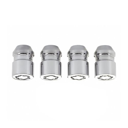 McGard Wheel Lock Nut Set for Honda Accord/Civic 1990-2020 | 4 Pack | Cone Seat | M12 x 1.5 | 19mm & 21mm Dual Hex | 1.28 in. Length | Chrome