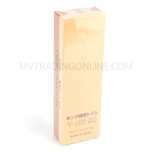 King Combination Waterstone, 1000/6000 Grit by KING