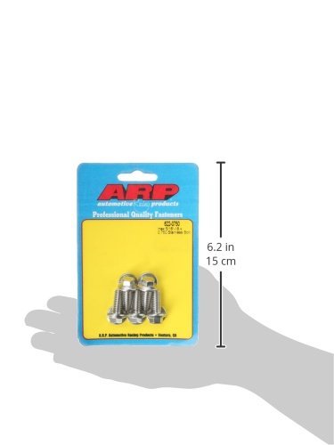 ARP 6220750 5-Pack Of Stainless Steel Hex Bolts, Size 5/16-18, 0.750 Under Head Length