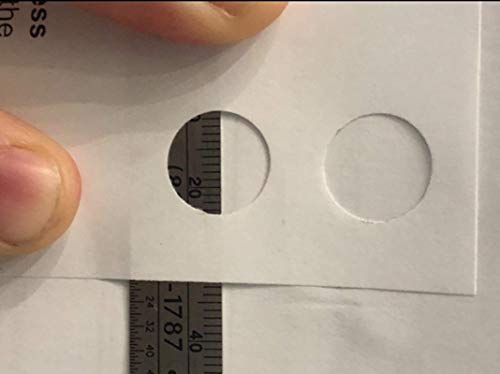 dophee Hand Held Slot Hole Punch & 13mm Round Hole