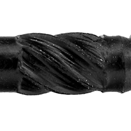 Jake Sales #14 X 2 Heavy Duty Black Timber/Log/Landscaping Wood Screws - Exterior Coated Heavy Duty Screws. 1 x 50 Count Box - 50 Screws 14x2" 50 CT