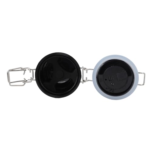 Eyelash Glue Storage Jar 250ml Thermometer Hygrometer Lash Extension Glue Storage Container (black), shenruifafn15cy2rdz-11