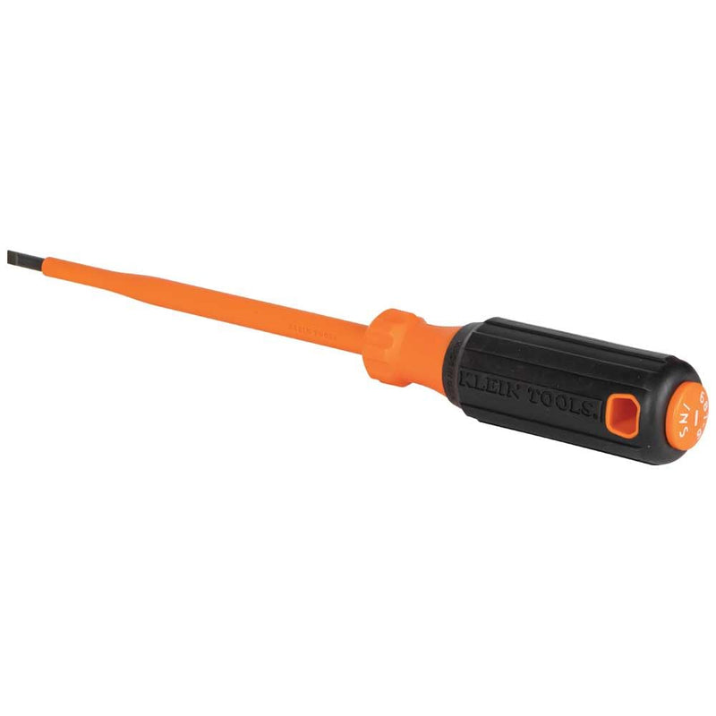 Klein Tools 85076INS Insulated Screwdriver Set, Made in USA, features 1000V Electricial Screwdrivers, (3) Phillips and (2) Slotted and Square Tips, 6-Piece 6-Piece Set