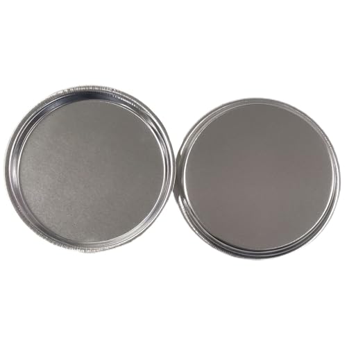 Aluminum Sample Pan only Suitable for RUISHAN PT Series Moisture Analyzer, Size 100mm(3.94 inch), Pack of 50. Aluminum Pans for PT Series Moisture Analyzer