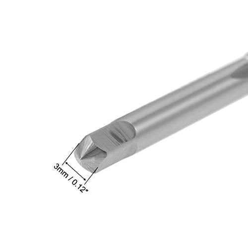 uxcell Machine Tap #8-32 UNC Thread 2B Class 3 Flutes High Speed Steel Screw Threading Tap Tapping Tool 5pcs (Pack of 2) 8-32 (Pack of 2)