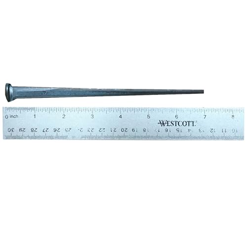 7"- Steel Square Common Rose Head-70d Nails - Historic Timber Frame Spikes (10-Nails)