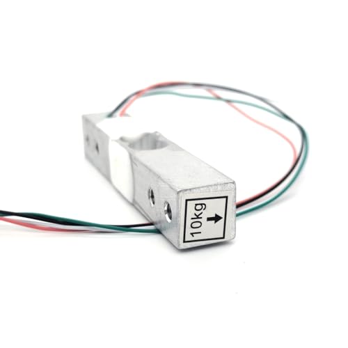 10Kg Straight Bar Load Cell with Hook – 4-Wire Strain Gauge Sensor