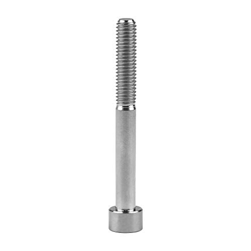 Titanium M6 Socket Bolt Allen Hex Screws (M6x60mm, Normal Titanium) M6x60mm