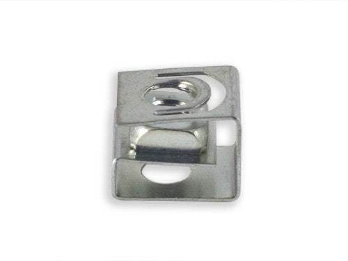 RackGold® Zinc 12-24 Slide-on Cage Nuts 100 Pack - USA Made