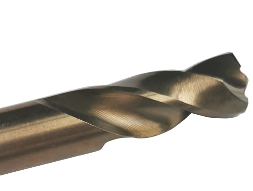 NordWolf 3/4" M35 Cobalt Stubby Drill Bit for Stainless Steel & Hard Metals, with 7/16" Hex Shank for Quick Chucks & Impact Drivers 3/4 in