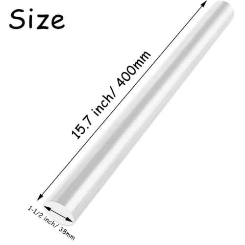  [AUSTRALIA] - 1PCS Aluminum Rod 1-1/2 inch Aluminum Round Bar Stock 6061 Solid Extruded Lathe Bar Stock Aluminums Round Rod 16 inch Round for Industrial, DIY Craft