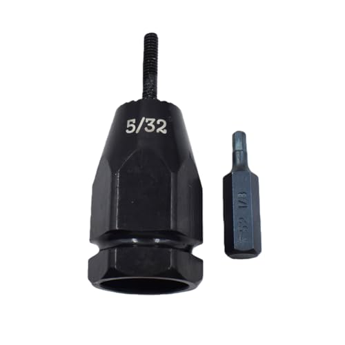 Pneumatic Rivet Nut Gun Head 3/16 5/32 Self-Locking 5pcs Mandrel Tip 3/16 ，5/32