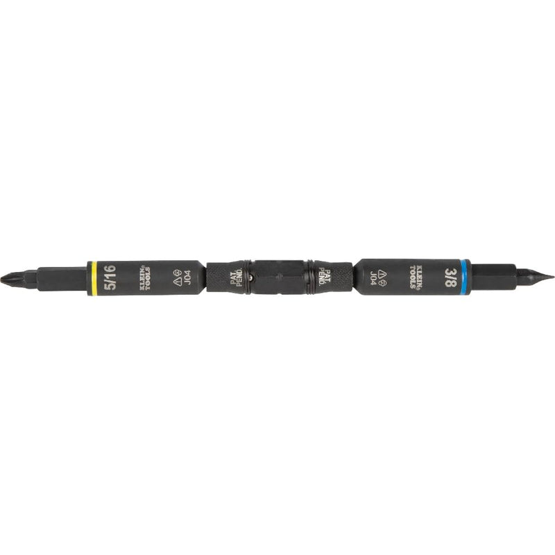 Klein Tools 32500HDRT KNECT Ratcheting Screwdriver, Multi-Bit Screwdriver / Nut Driver, Impact Rated 11-in-1 Tool with Phillips, Slotted, Square and Torx Tips