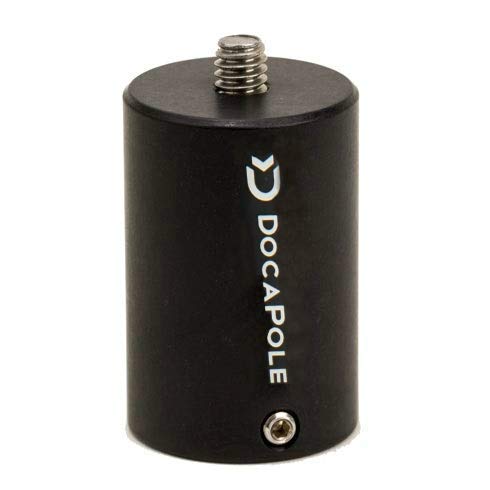 DocaPole Camera Pole Adapter for Camera or Video Camera | Provides Reach for Aerial Photography and Videography | Compatible with Any Threaded Pole